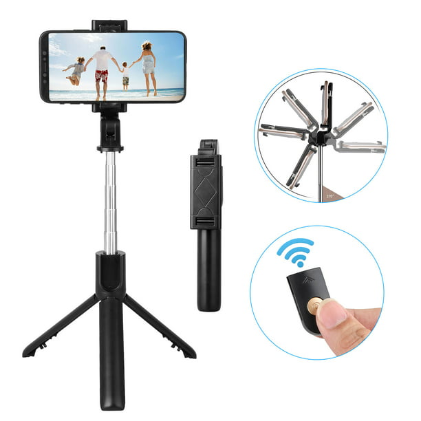 Extendable Selfie Stick Monopod Tripod Bluetooth Wireless Remote For Cell Phone